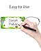 Child ID Bag Tags, Write-On Kids Name Tags for Backpack, Lunchbox & Diaper Bag, Great for Preschool & Daycare, Pack of 6 (Green Forest)