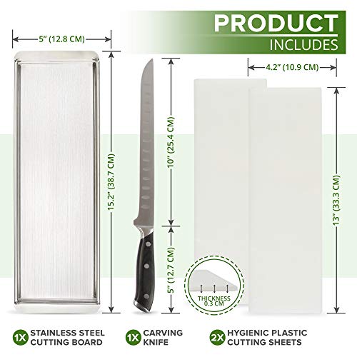 Advanced Beef Jerky Slicer Kit 100 Precision Uniform Slices