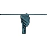 COMLIFE Men's Seamless Breathable Striped Thong G-String Bulge Pouch Bikini Underwear