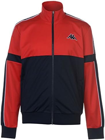 Kappa Mens Panel Jacket Tracksuit Top Coat Long Sleeve