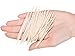 Bamboo Wooden Toothpicks (3000 Bulk Pack) - Round, Strong, Splinter-Free for Teeth and Appetizers