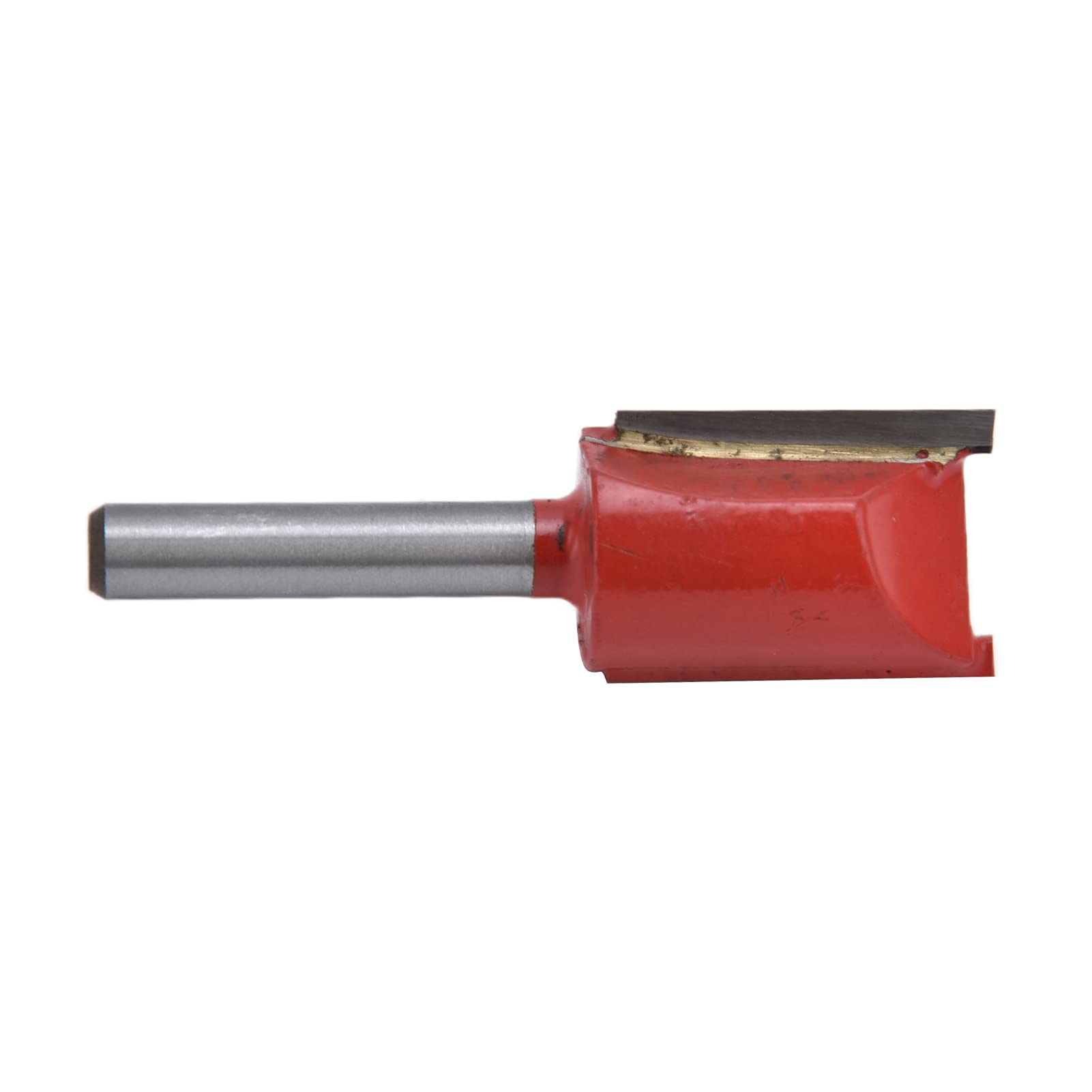Straight Bit Router Bits 1/4 Shank Straight Flute Router Bit, 2 Flute Carbide DIY Extended Woodworking Tools for Carpenter for Solid Wood for Density Board for MDF(1/4''*17mm)