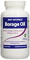 Borage Oil 1000 Mg -- Yielding 240 Mg of Gla, 380 Mg of La, 90 Softgels By Best Naturals
