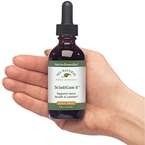Native Remedies SciatiGonS All Natural Herbal Supplement for Sciatic