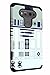LG V20 Case, DURARMOR LG V20 Armor Case with Resilient Shock Absorption and Star Wars R2D2 Design Hybrid Case Cover for LG V20 2016, Star Wars R2D2 Astromech Droid Robot