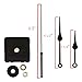 Bjerg Instruments 5 Pack Bulk Clock Parts with Replacement Movement Mechanism and Hands for 9 or 10 inch Clock (Traditional)