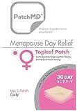 PatchMD - Menopause Day Topical Patch - Natural Daily Menopause Topical Patch, eases Headaches, Mood Swings - 30 Day Supply
