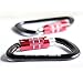 Domum Auto Locking Carabiner Large Quickdraw Quick HMS Heavy Duty Hammock Accessories caribeaner Clip Climbing Rocking Gear Hooks Mountain Aluminium Keychain Swing Screw gate Black Equipment Set
