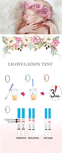 Wondfo 50 Ovulation Test Strips and 20 Pregnancy Test Strips Kit (50 LH + 20 HCG)