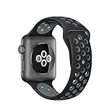 For Apple Watch Band, Rain Good Soft Silicone Replacement Band Sports Wristbands Strap for Apple iWatch Series 1 Series 2, Sport, Edition