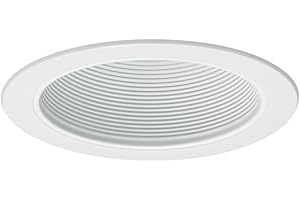 Juno VuLite 6 Inch Recessed Light Trim, Air-Loc and Wet Rated Recessed Lighting Trim for New Construction and Remodel, Conical Downlight Baffle Trim, Fits IC23, IC22, IC22R Can Light Housings