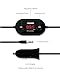 FM Transmitter, Masione Wireless Radio Car Kit with 3.5mm Audio Plug and USB Car Charger Adapter for Smart Phones, iPhone, iPad, Samsung and Mobile Audio Devices