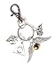 Harry Potter Charm Golden Snitch Hogwarts Keychain Key Chain Bag Purse Clip