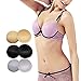 TopBine Bra Pads Inserts 3 Pairs Removable Sports Replacement Bra Pads Cup for comfy Bra (A/B)