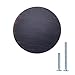 Amazon Basics Round Flat Cabinet Knob, 1.24-inch Diameter, Oil Rubbed Bronze, 10-Pack