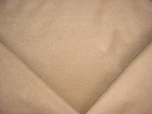 American Silks 3100 Sensuede - Latte Designer Faux Suede Leatherette Microfiber Upholstery Drapery Fabric - By the Yard