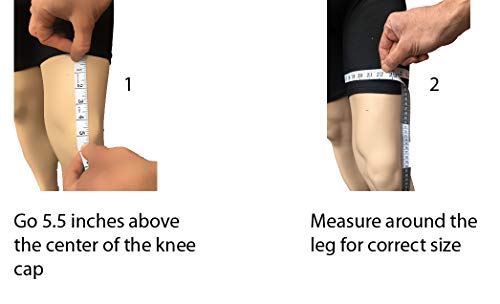 image for Alpha Medical Dual Stay Compression Support Knee Brace w/Open Patella 