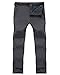 Jessie Kidden Men's Outdoor Windproof Waterproof Hiking Mountain Ski Pants, Soft Shell Fleece Lined Trousers#5088