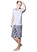 Godsen Men's Casual Cotton Short Pajama Set