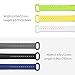 MoKo Band Compatible with Xiaomi Mi Band 3/Mi Band 4, 6 PCS Replacement Soft Sport Wristband Strap Bracelet Fit Xiaomi Mi Band 3/Mi Band 4 Smart Watch - Multi Color A