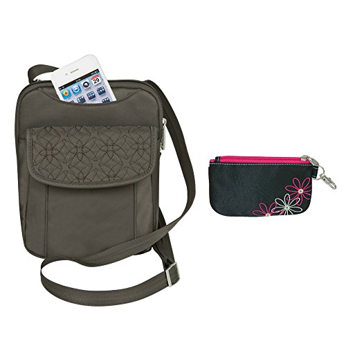 Truffle Travel Bags. Travelon AntiTheft Signature E/W Slim Shoulder