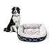 Animals Favorite Dog Bed. Comfortable Round Pet Bed - 25x21-inches