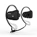 Jabees SweatProof Sport Wireless APT-X Bluetooth 4.0 Music Stereo Headset/Headphone/Earbud With NFC&Dual Microphone--Handsfree for Iphone 6 6Plus, 5S 5 4S, Galaxy Note 3 2 S4 S3 and Google,Sony,LG , other Smartphones (Black)