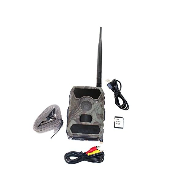 Optimus 3G Funk Wildkamera / Überwachungskamera (GPRS / MMS - Auslösezeit von nur 0,4 Sek.) - inkl. SD-Karte… – Bild 6