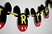 Mickey Mouse Birthday Banner | Mickey Mouse Birthday Decorations | Happy Birthday Banner | Mickey Mouse Birthday | Mickey Mouse Party Supplies | Disney 1st Birthday | Card Stock Banner #Card_BAN_2