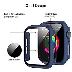 BHARVEST 2 Pack Hard PC Case Compatible with Apple