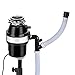 Goplus Garbage Disposal with Cord, 1.0HP 2600RPM Compact Continuous Feed Household Garbage Disposal, Kitchen Food Waste Disposer
