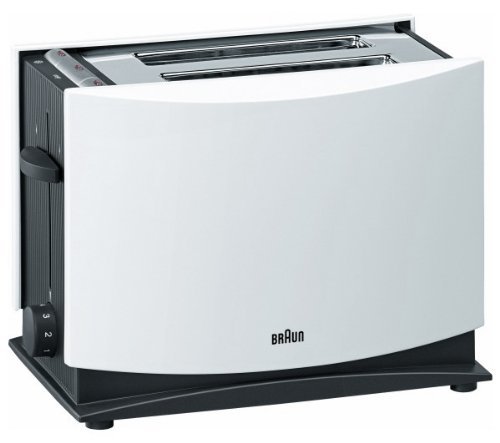 Braun HT400 2-Slice Toaster WILL NOT WORK IN USA/CANADA OUTLETS, 220VOLT