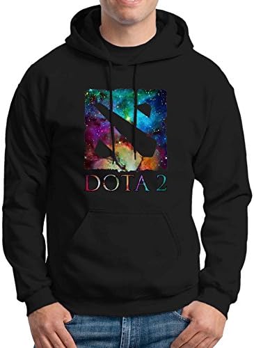 Dota 2 Galaxy Unisex Hoodie Black Size M