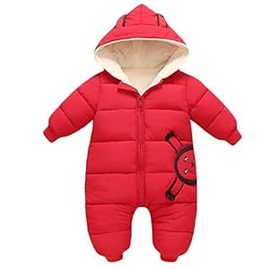 G-Kids Baby winter romper winter overall sneeuwpak donspak met capuchon meisjes jongens winterjas jumpsuit