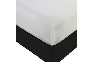 BLISSFORD Queen Plastic Mattress Protector - Heavy Duty, Fitted Vinyl - Plastic Mattress Cover, Rubber Sheets for Bedwetting Adult or Child, 100% Waterproof Fitted Sheet Queen