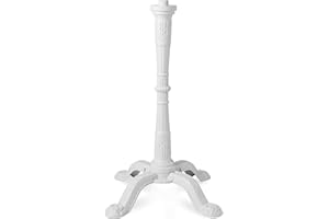 ACKSTAR Carousel Gumball Machine Stand - for KING LARGE Classic 15" Candy Machines. Compatible with Candery, King Carousel, Great Northern & most 15-inch Vintage candy machine - Replacement Part - Color White
