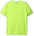 Under Armour Boys' Rising Pixelated Logo T-Shirt, Fuel Green (363), Youth X-Large