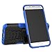 Galaxy J5 Pro (2017) Case, Linkertech [Shockproof] Tough Rugged Dual Layer Protector Hybrid Case Cover with Kickstand for Samsung Galaxy J5 Pro International Version (Blue)