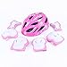 B'DAY SPORTS Kids Toddler Child Youth Bike Helmet with Safety Protective Gear Set- CPSC Certified