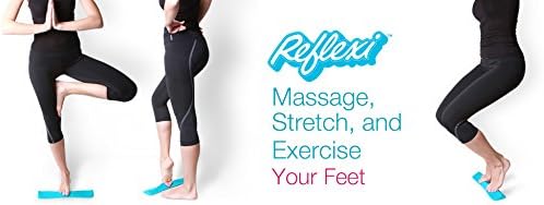 Reflexi Foot: 3-in-1 Foot Massager for Total Foot Care (Blue)