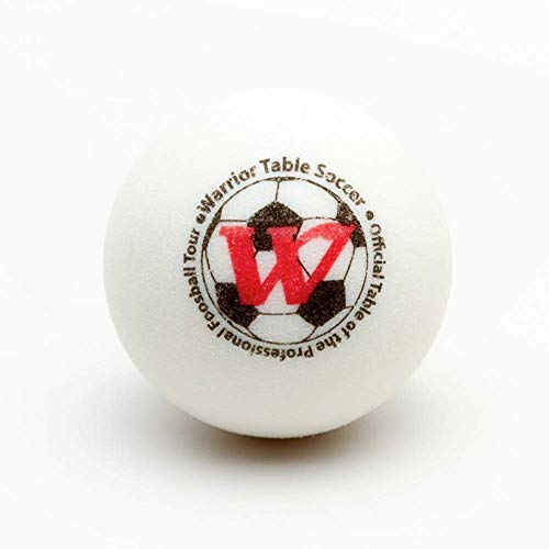 Warrior Table Soccer Foosball Table Replacement Foosballs - Official Tournament Game Ball- Tabletop Soccer Balls (4, White) - Thumbnail 5