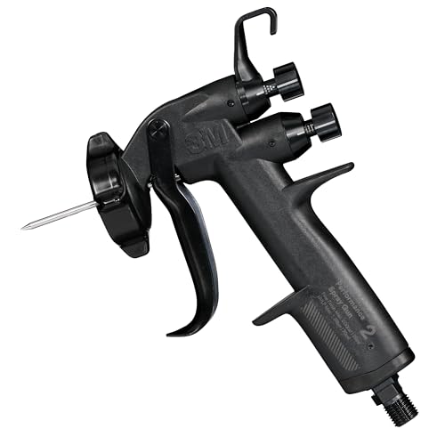 3M High Performance Spray Gun 2, 26852, for Industrial Sector Coating and Painting Applications, Single High-Performance Paint Gun