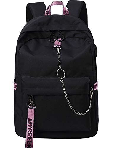 El-fmly Fashion Backpack With USB 