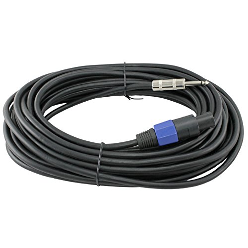 MCSPROAUDIO 12 Gauge Speaker Cables 2 CABLE PACK (50ft each)