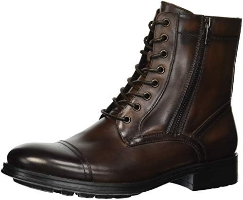 hugh cap toe lace up boot