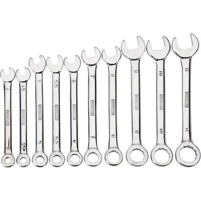 Click Here to See More Images Klutch 10-Pc. Mini Metric Wrench Set