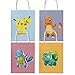 16 PCS Video Gaming Pokemon Party Goodie Bags for Pokemon Themed Party & Kids Adults Birthday Party Supplies