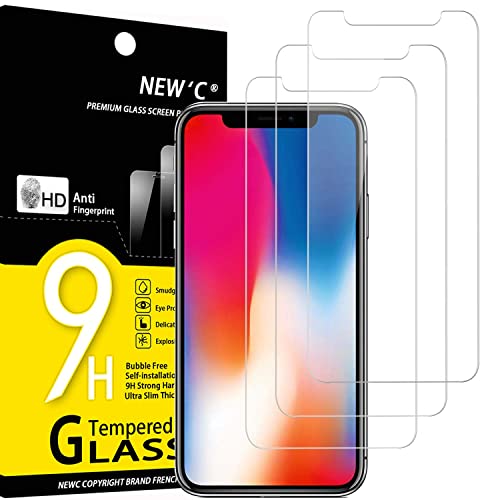NEW'C 3 Pack Designed for iPhone 11 Pro and iPhone X and... en promo sur Amazon