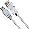 Accell B119B-007J UltraAV Mini DisplayPort to DisplayPort Version 1.1a Cable