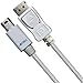 Accell Mdp to DP 1.2 - VESA-Certified Mini DisplayPort to DisplayPort 1.2 Cable - 3 Feet (White), Hbr2, 4K UHD @60Hz, 1920X1080@240Hz(Pack of 1)